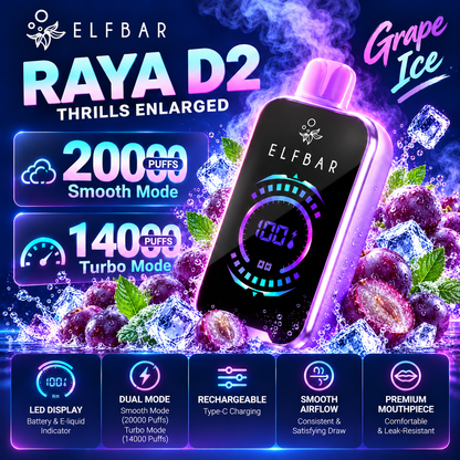 Elf bar Raya d2 20000 Puffs