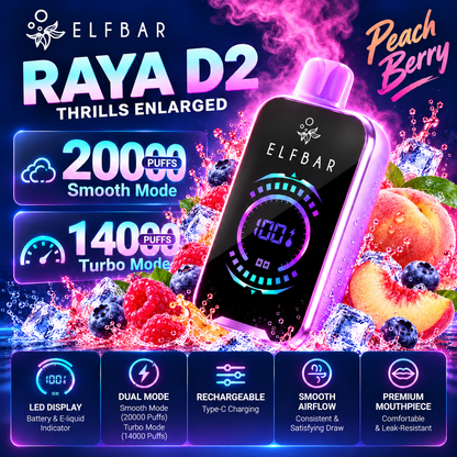 Elf bar Raya d2 20000 Puffs
