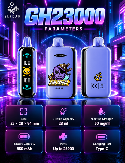 ELFBAR GH 23000 PUFFS