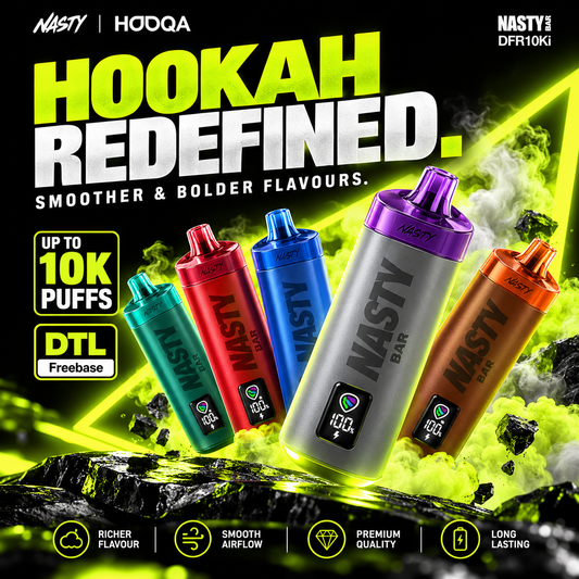 NASTY Bar Hooqa 10000 PUFFS