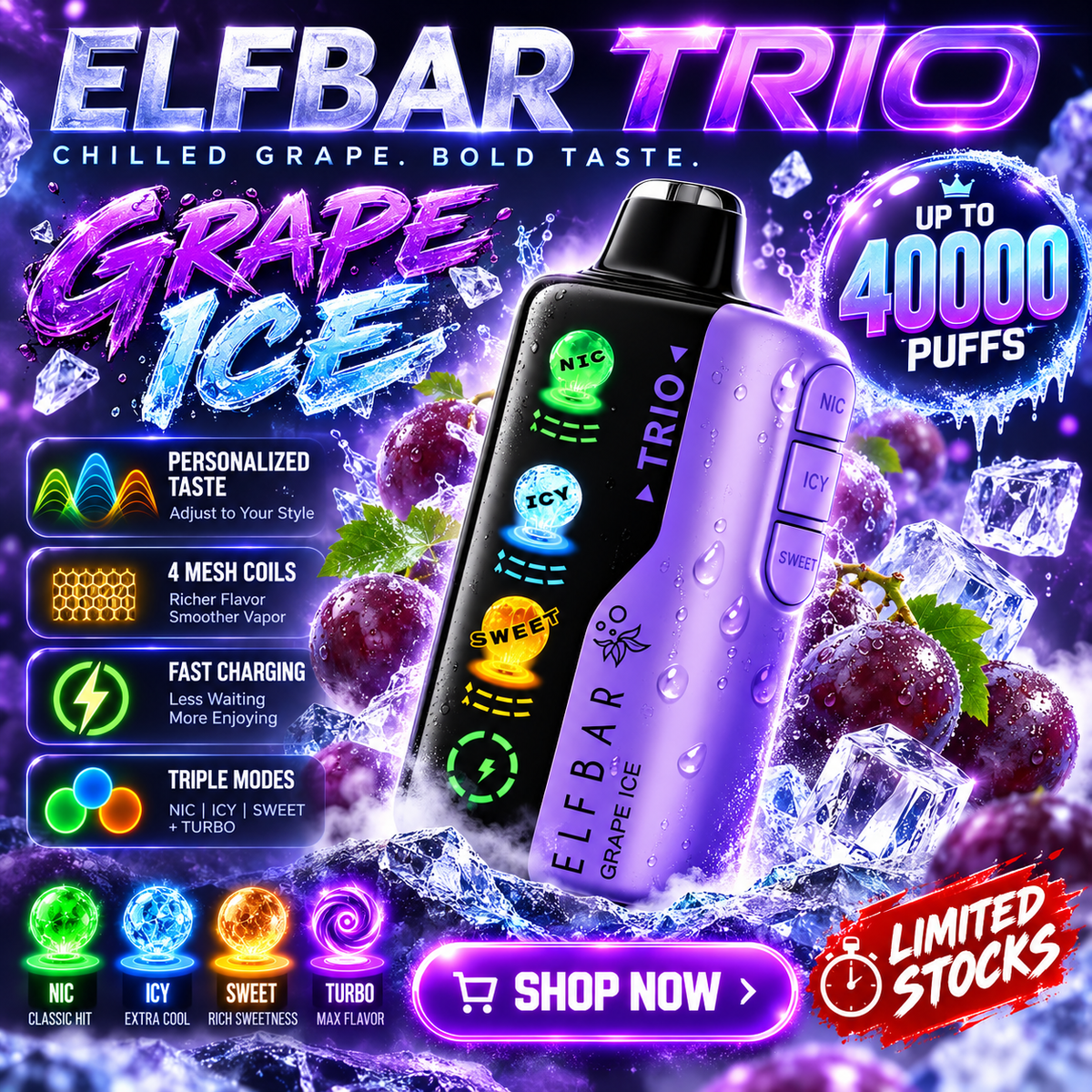 ELFBAR Trio 40K