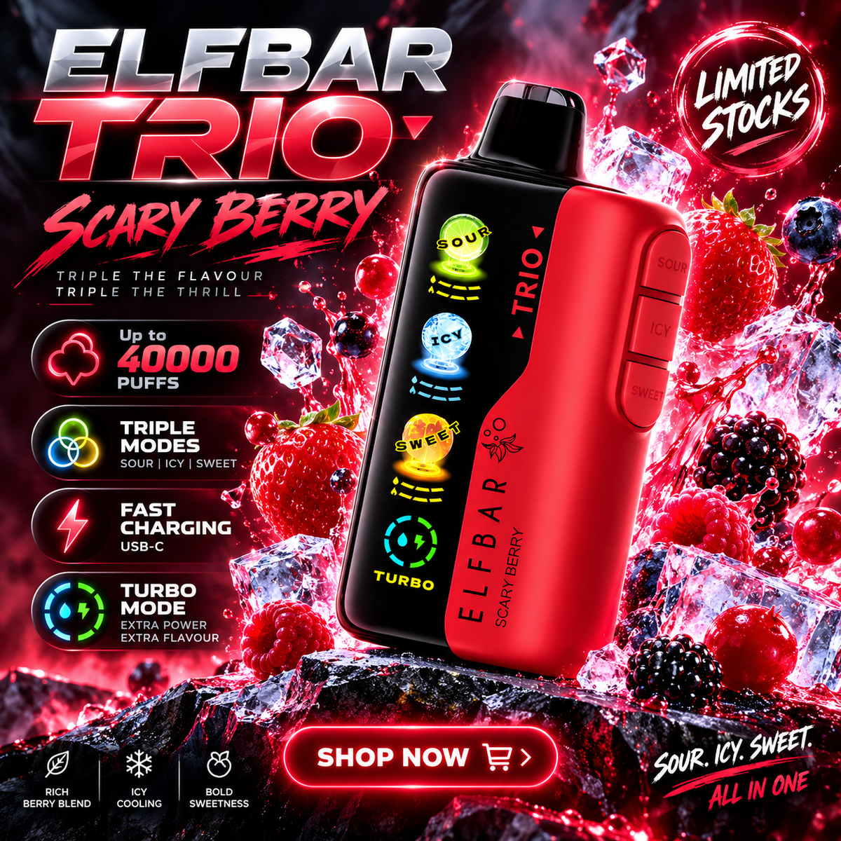ELFBAR Trio 40K