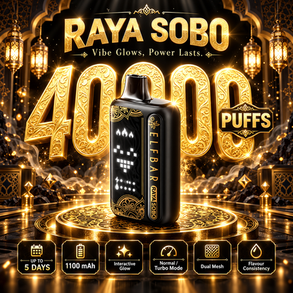 ELFBAR RAYA SOBO 40000 PUFFS