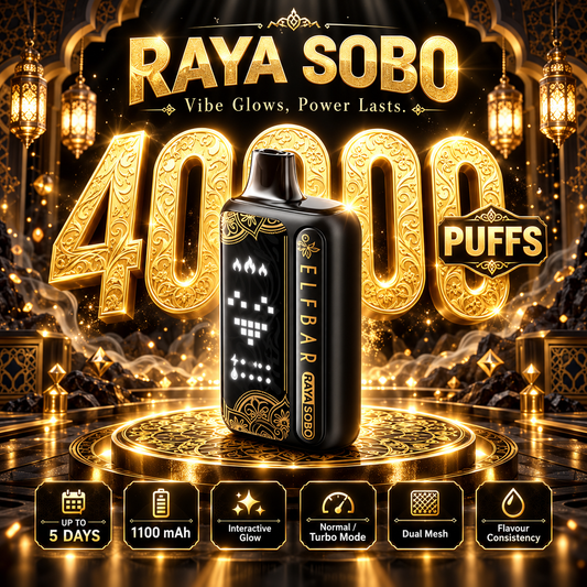 ELFBAR RAYA SOBO 40000 PUFFS